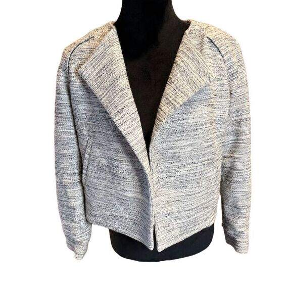 Club Monaco Women's Gray Tweed Blazer Petites Small - Picture 1 of 9